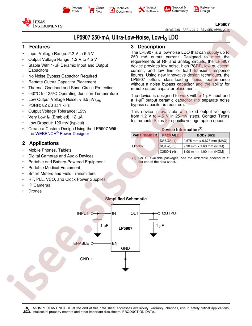 LP5907-Q1