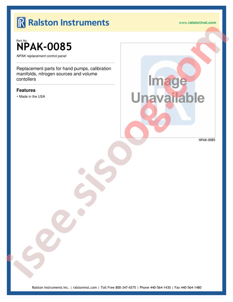 NPAK-0085