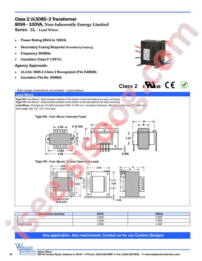 CL85R05-0CT