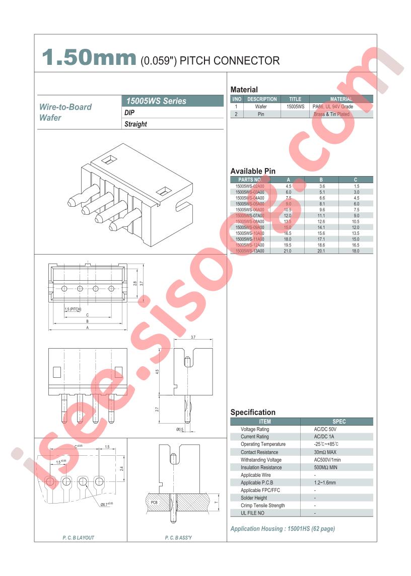 15005WS-08A00