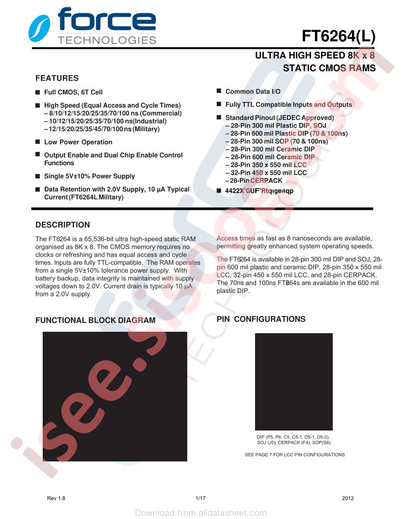FT6264L-100L32ILF