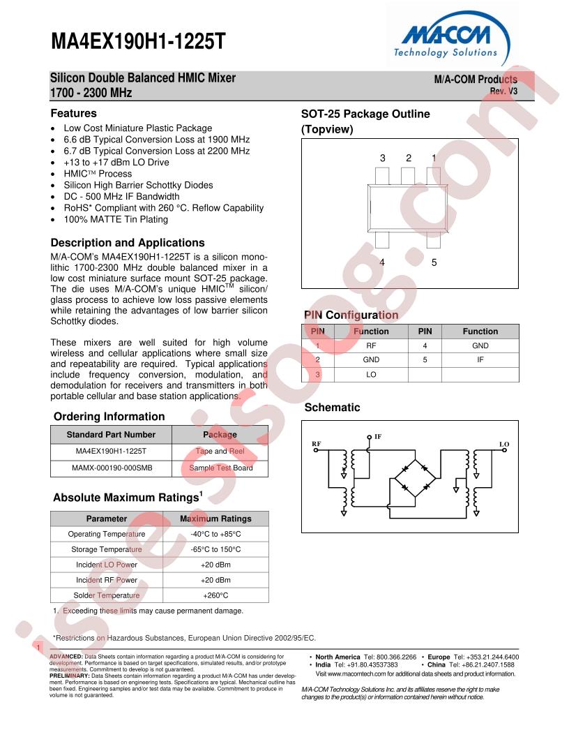 MA4EX190H1-1225T