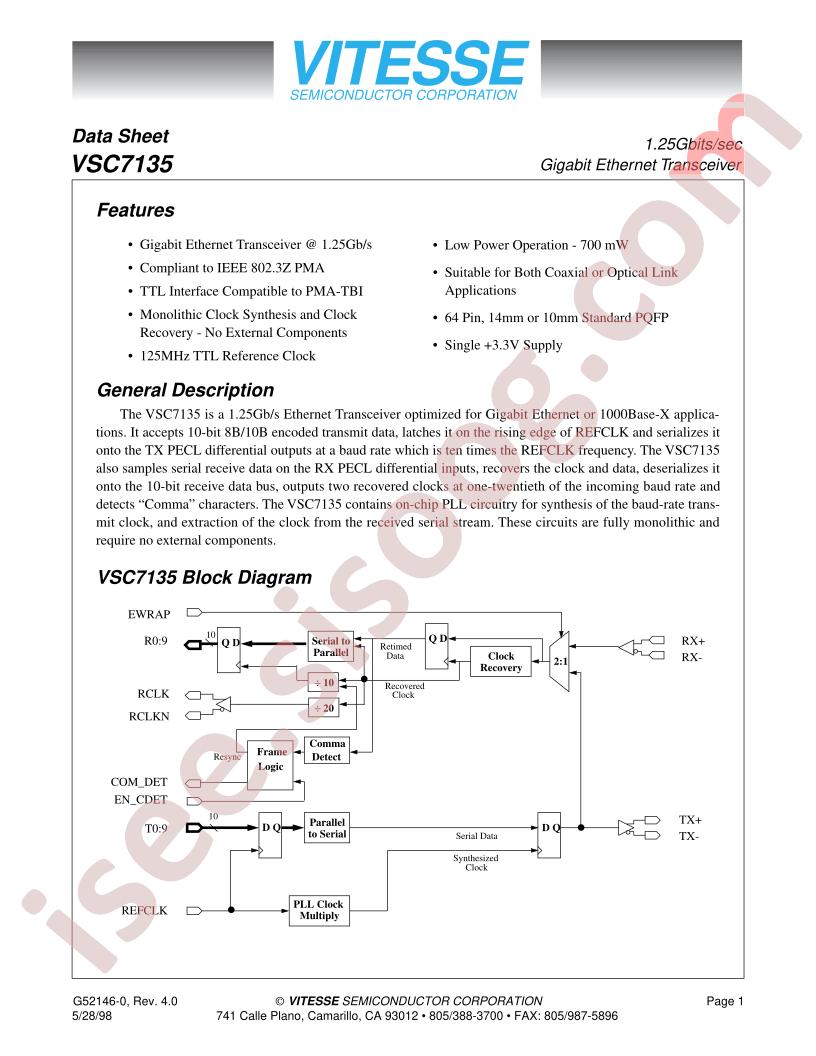 VSC7135