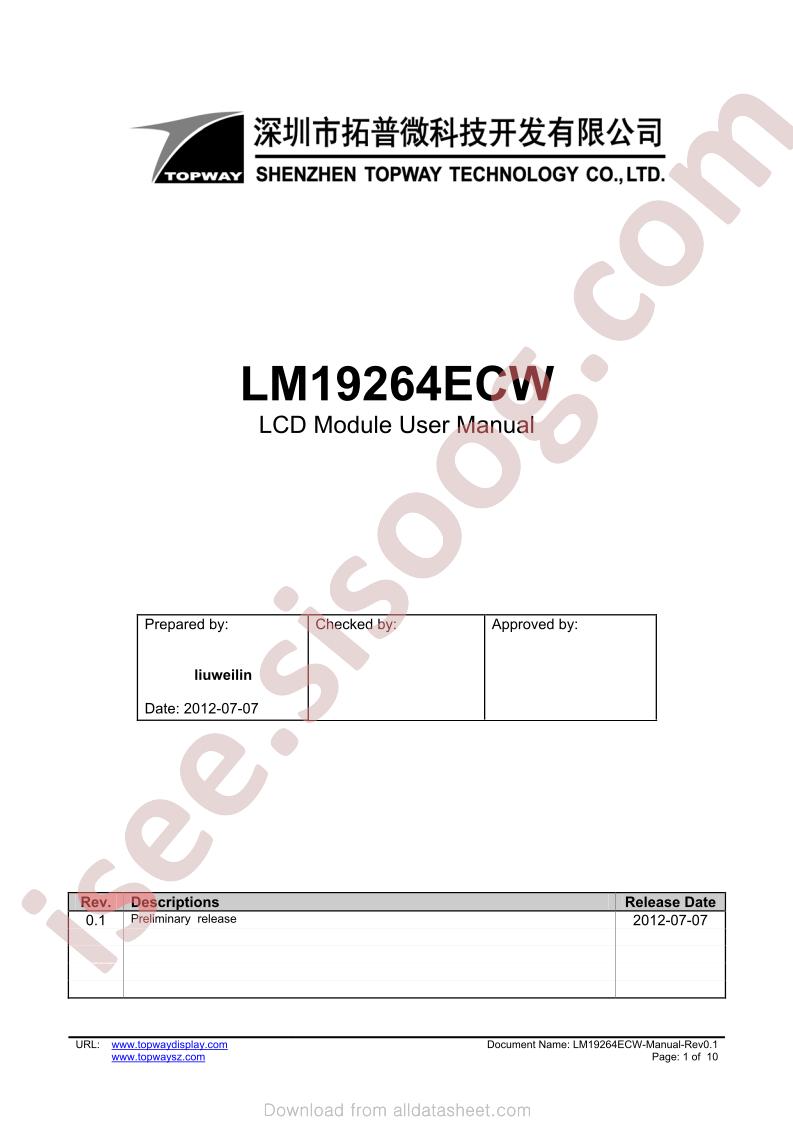 LM19264ECW