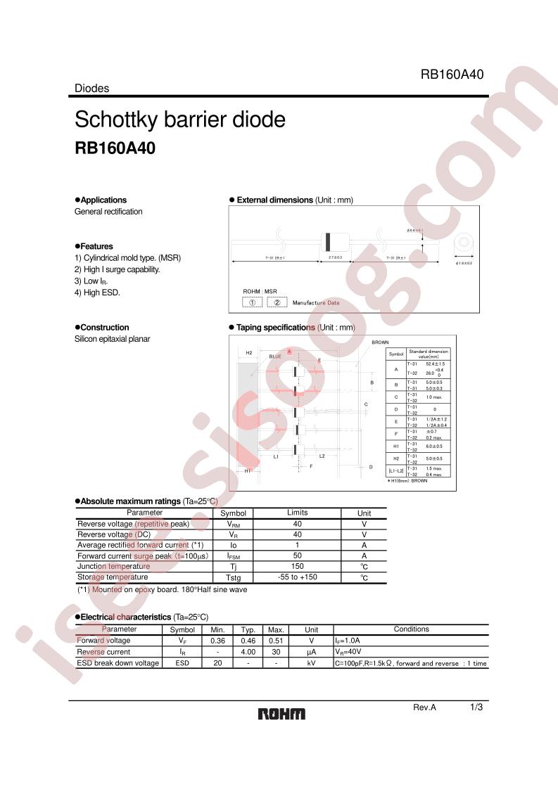 RB160A40