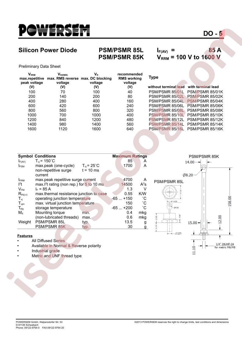 PSMPSMR8502L