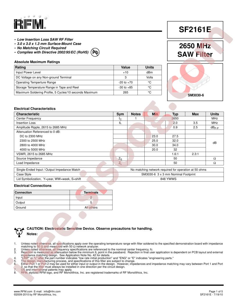 SF2161E