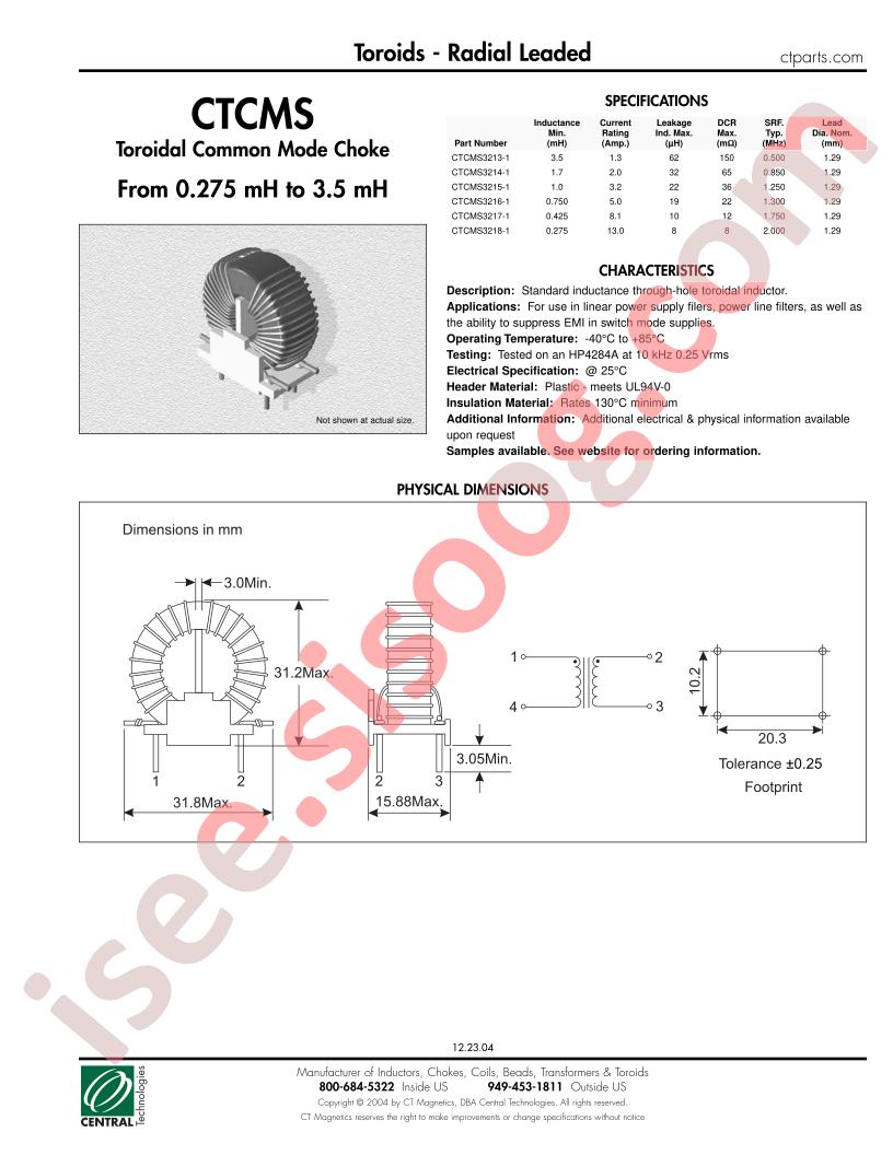 CTCMS3218-1