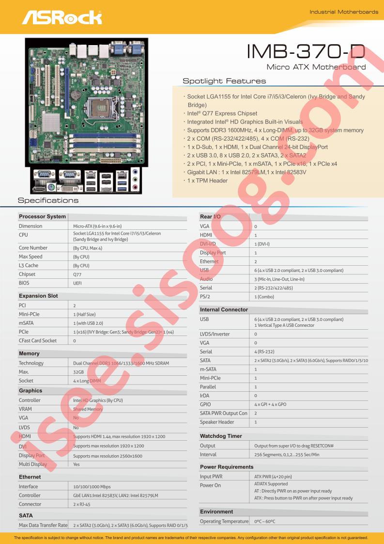 IMB-370-D