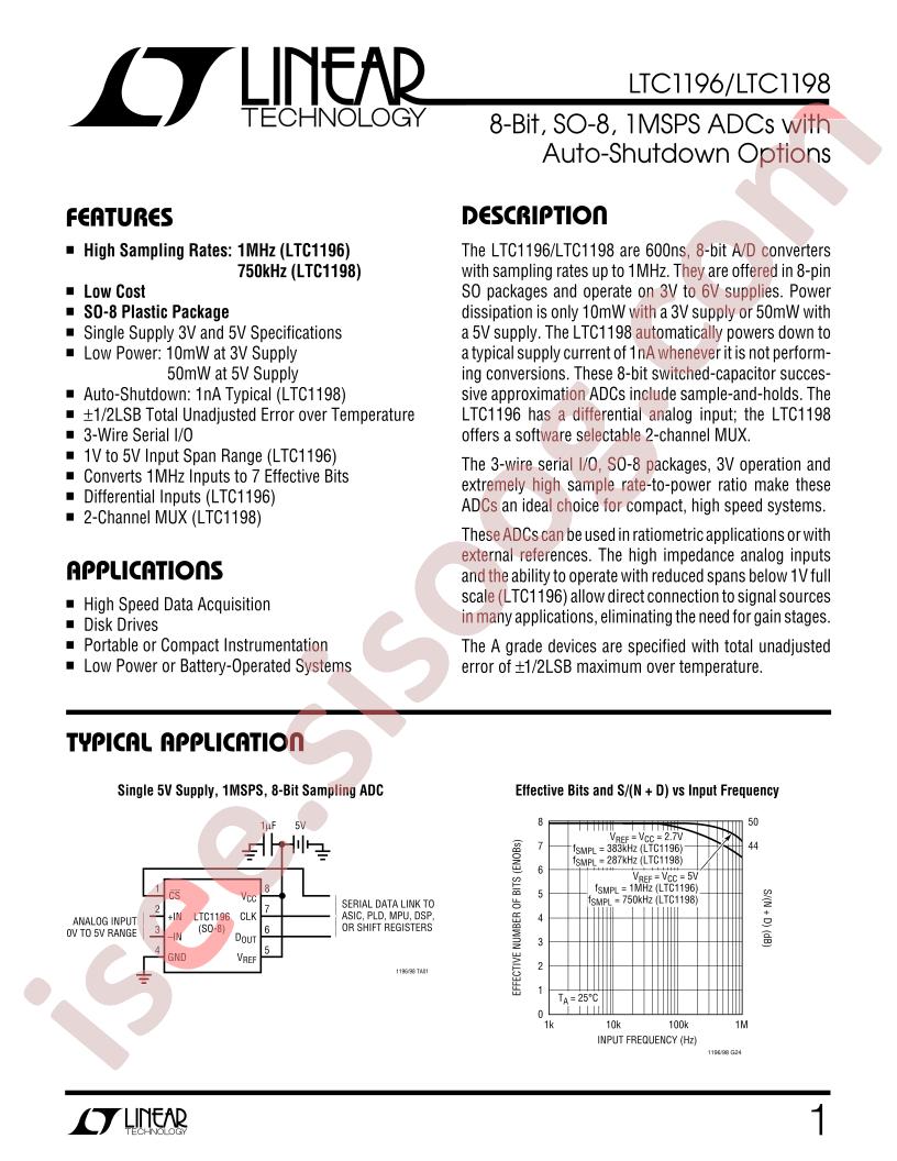 LTC1198-1ACS8