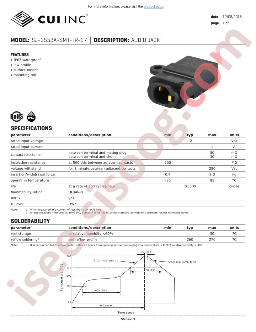 SJ-3553A-SMT-TR-67