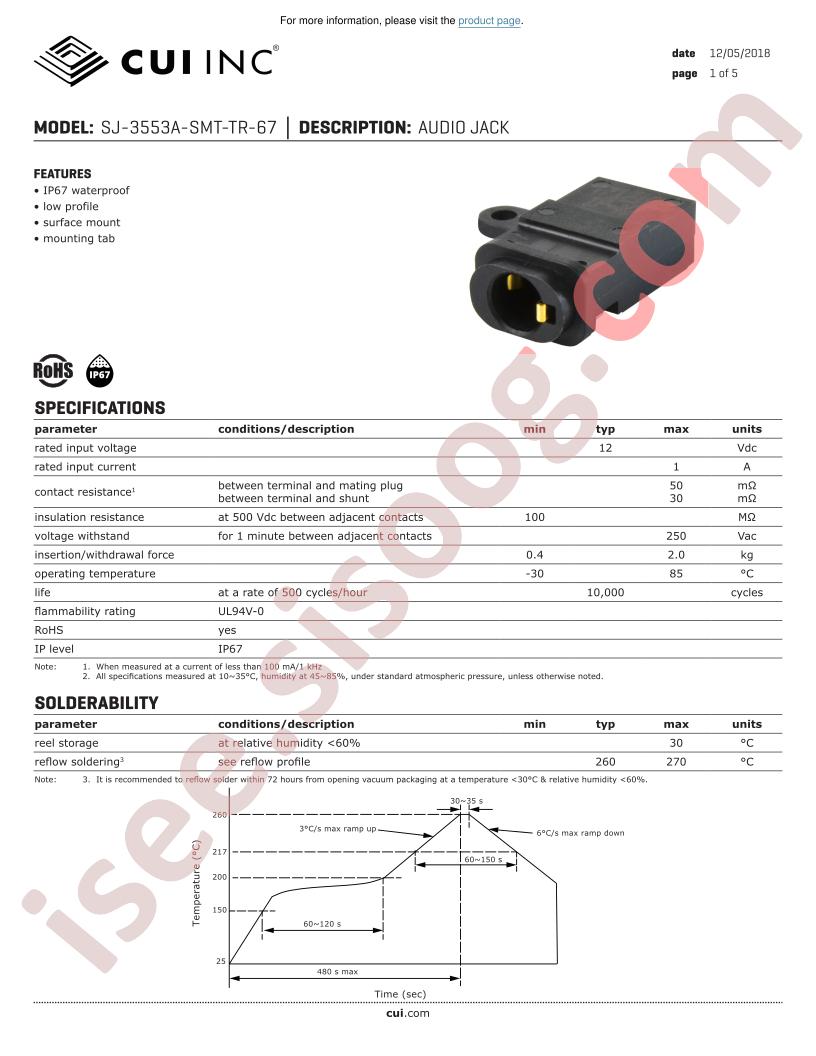 SJ-3553A-SMT-TR-67