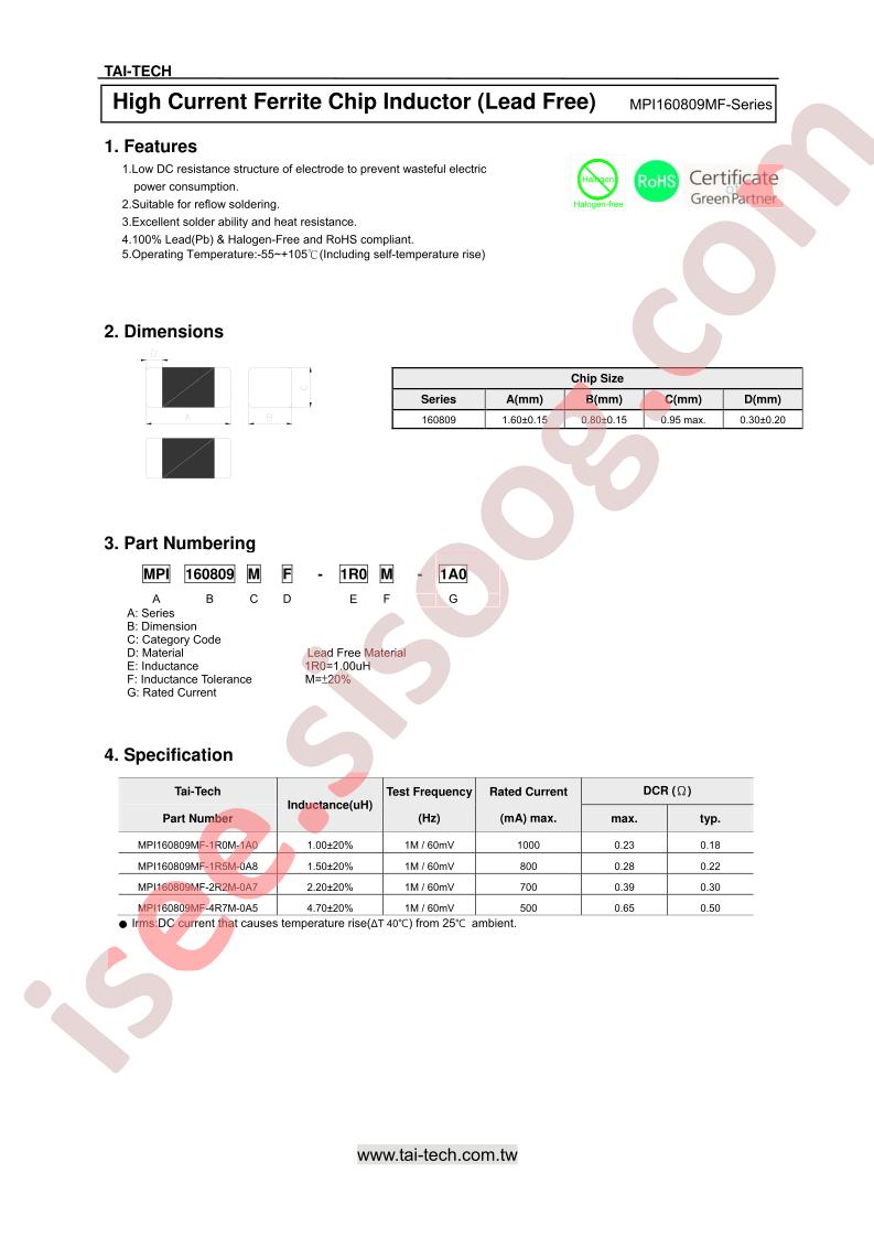 MPI160809MF-4R7M-0A5