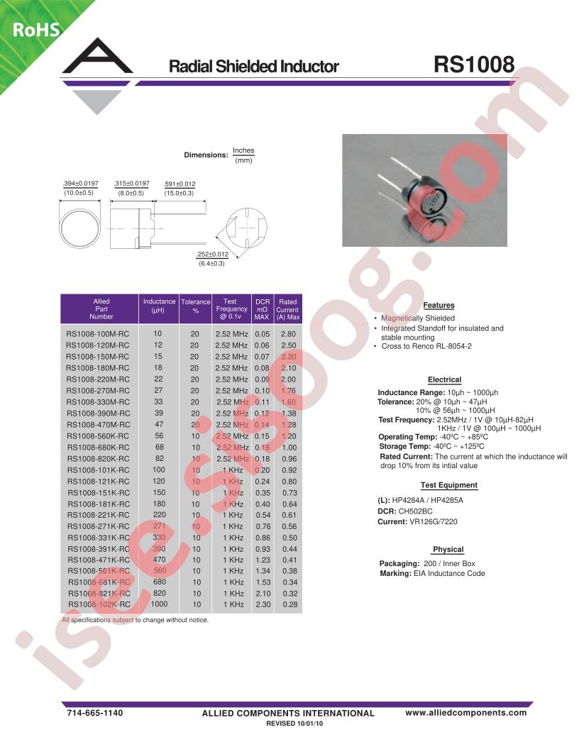 RS1008-181K-RC