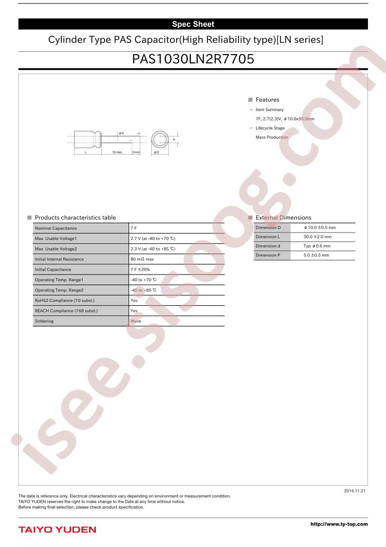 PAS1030LN2R7705