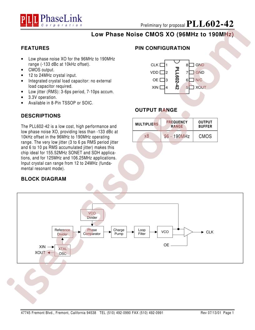 PLL602-42XOM