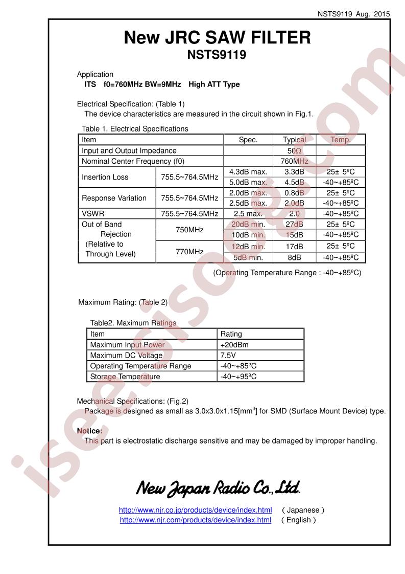 NSTS9119