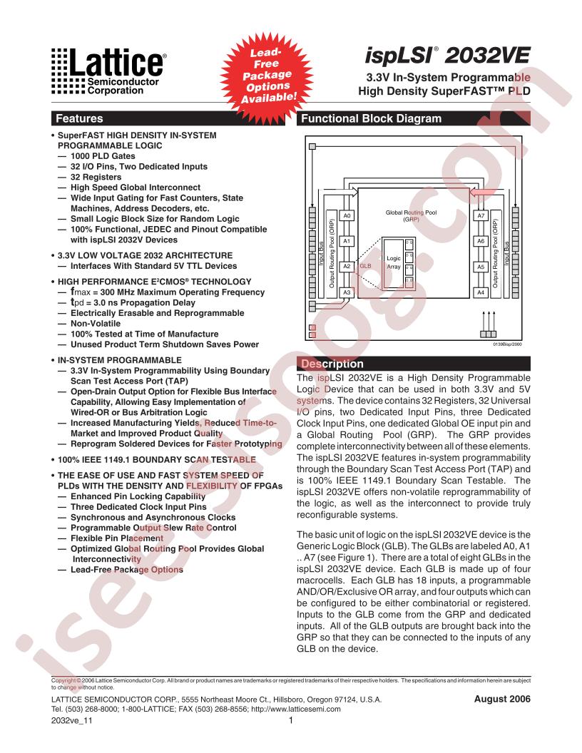 ISPLSI2032VE300LT48I