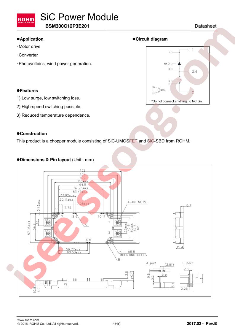 BSM300C12P3E201