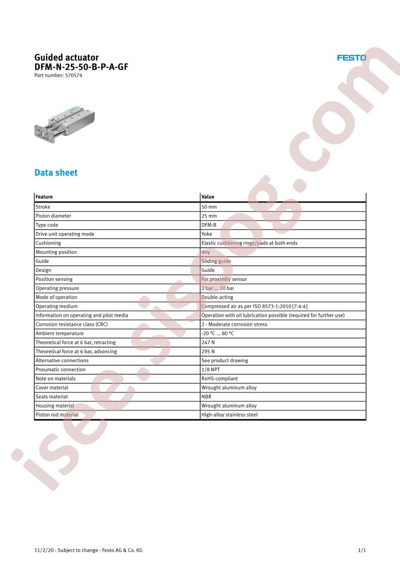 DFM-N-25-50-B-P-A-GF