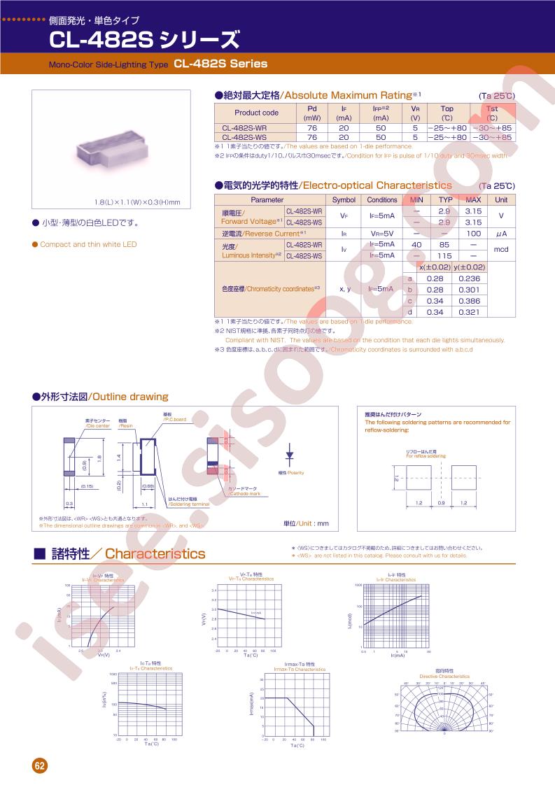 CL-482S-WR