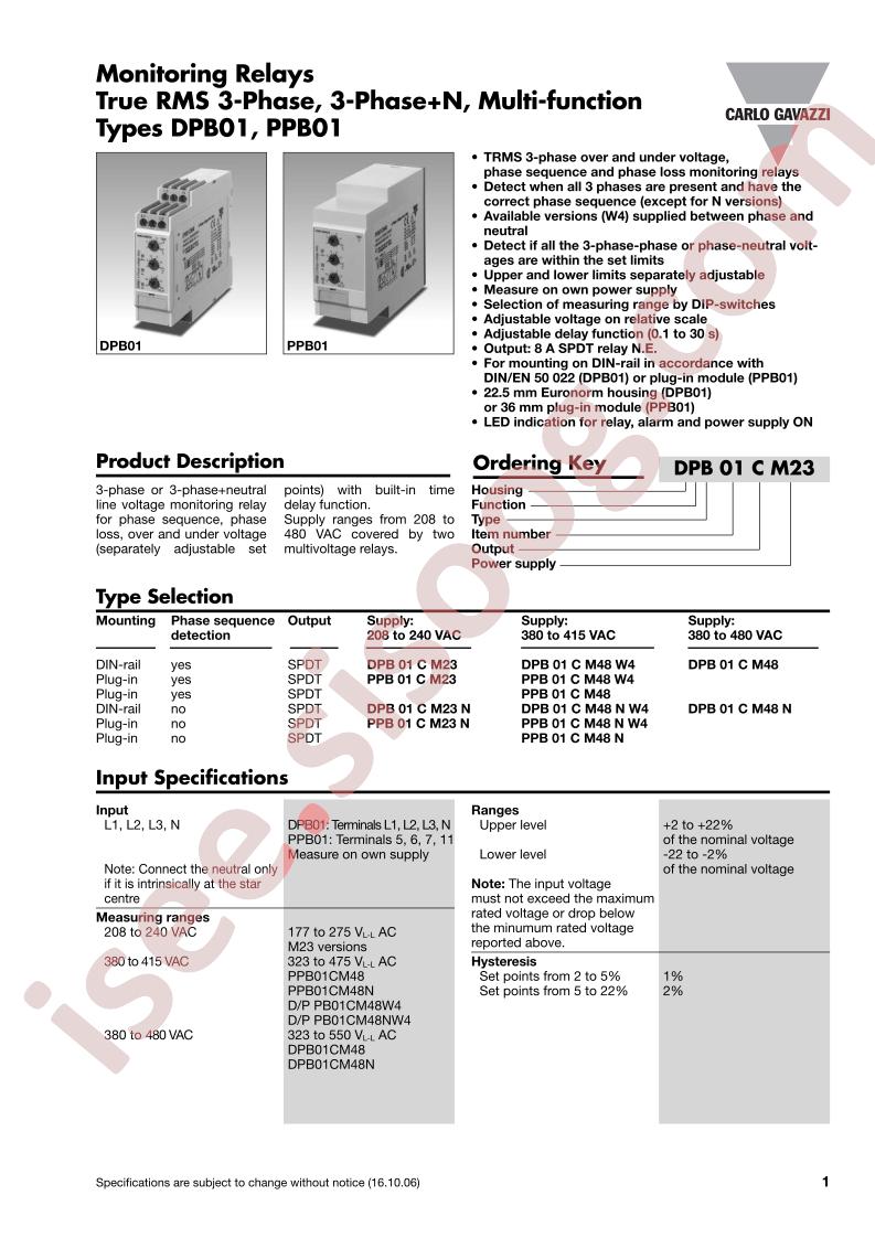DPB01CM23