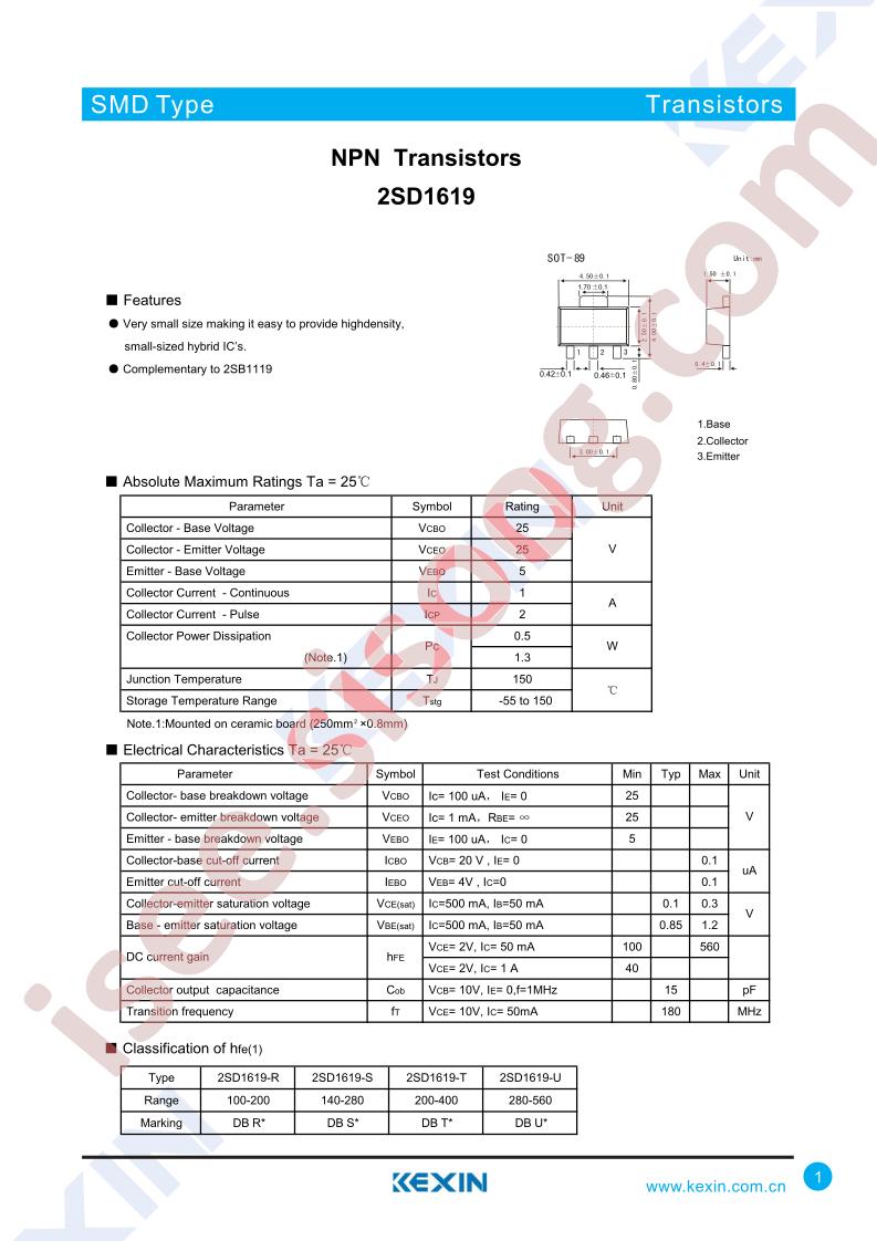 2SD1619-R