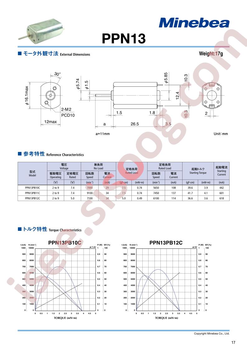 PPN13PB10C