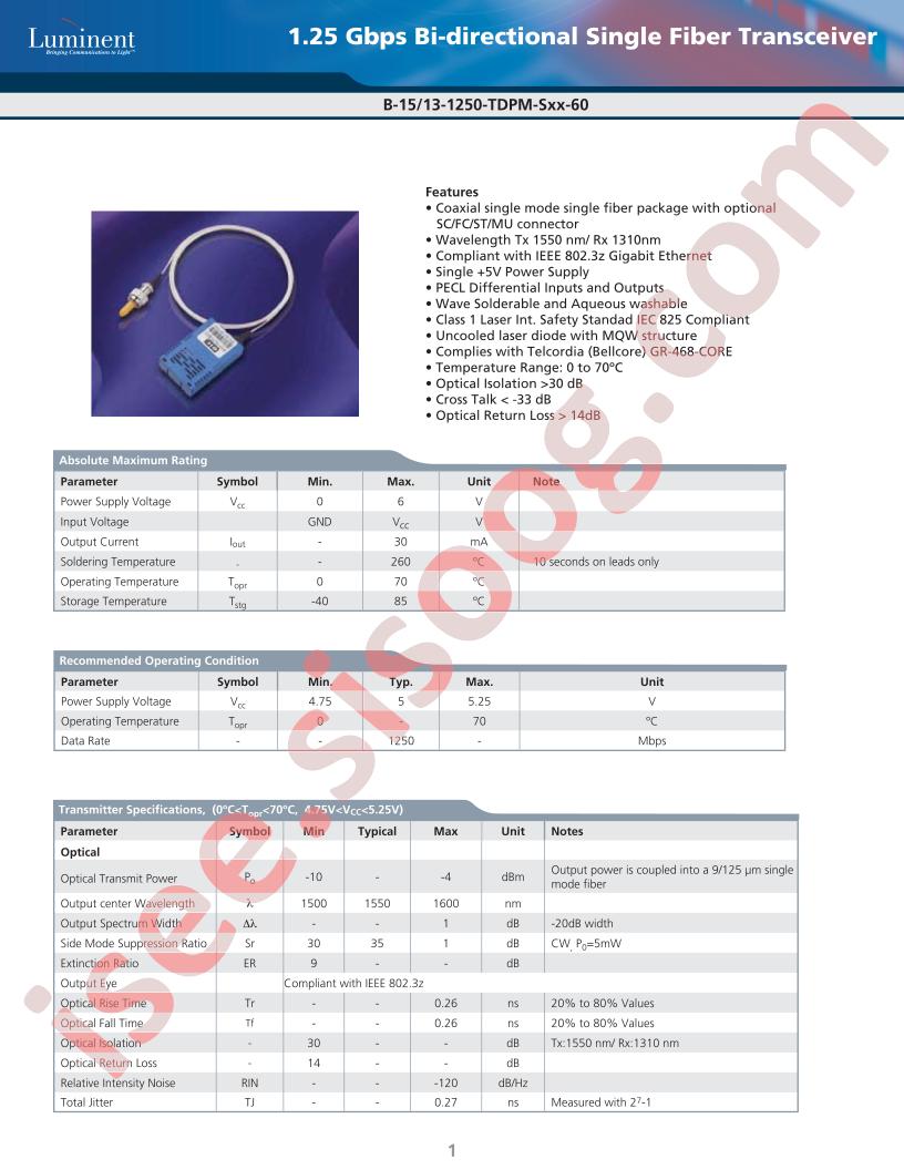 B-13-1250-TDPM-SSC-60