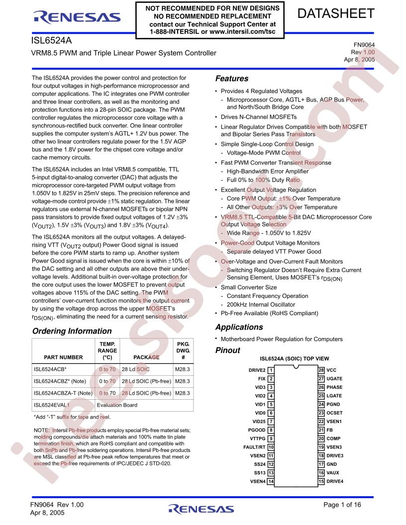 ISL6524A