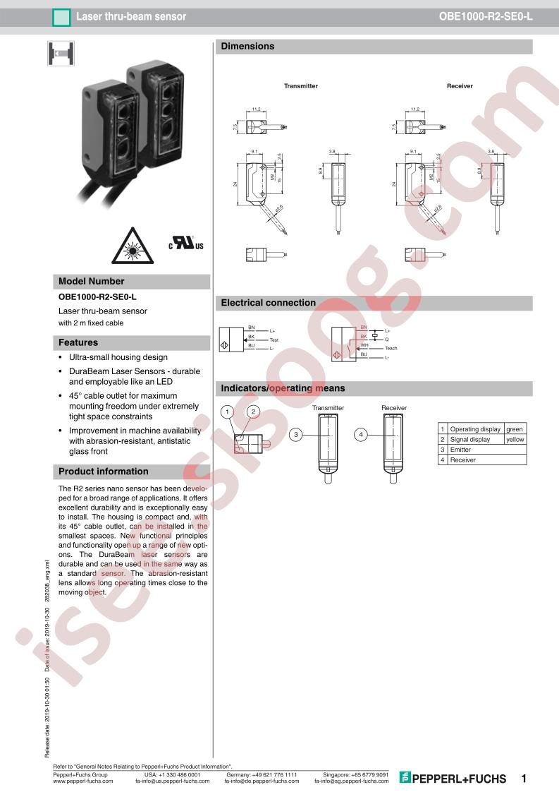 OBE1000-R2-SE0-L