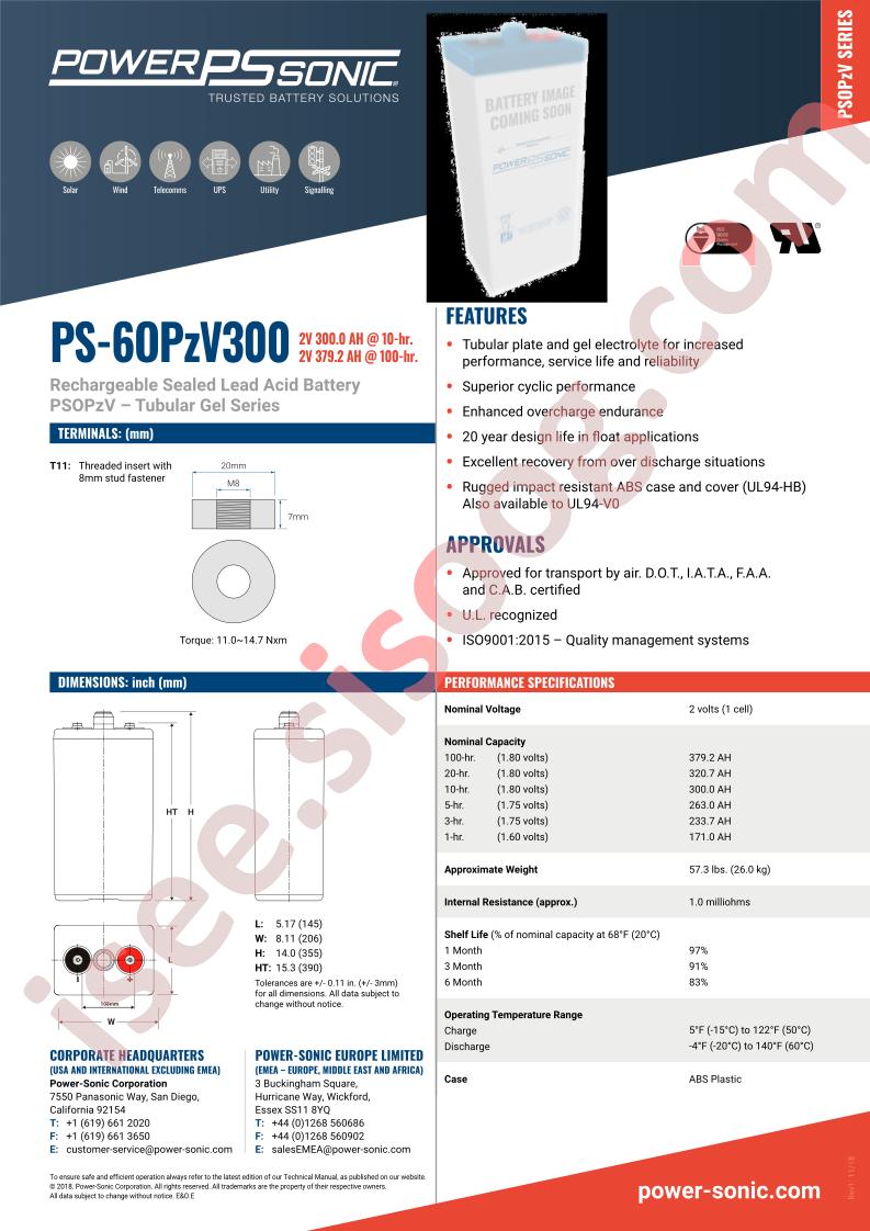 PS-6OPZV300