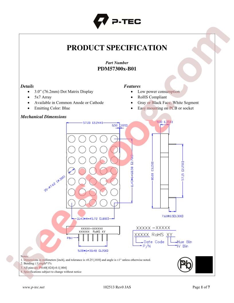 PDM57300X-B01