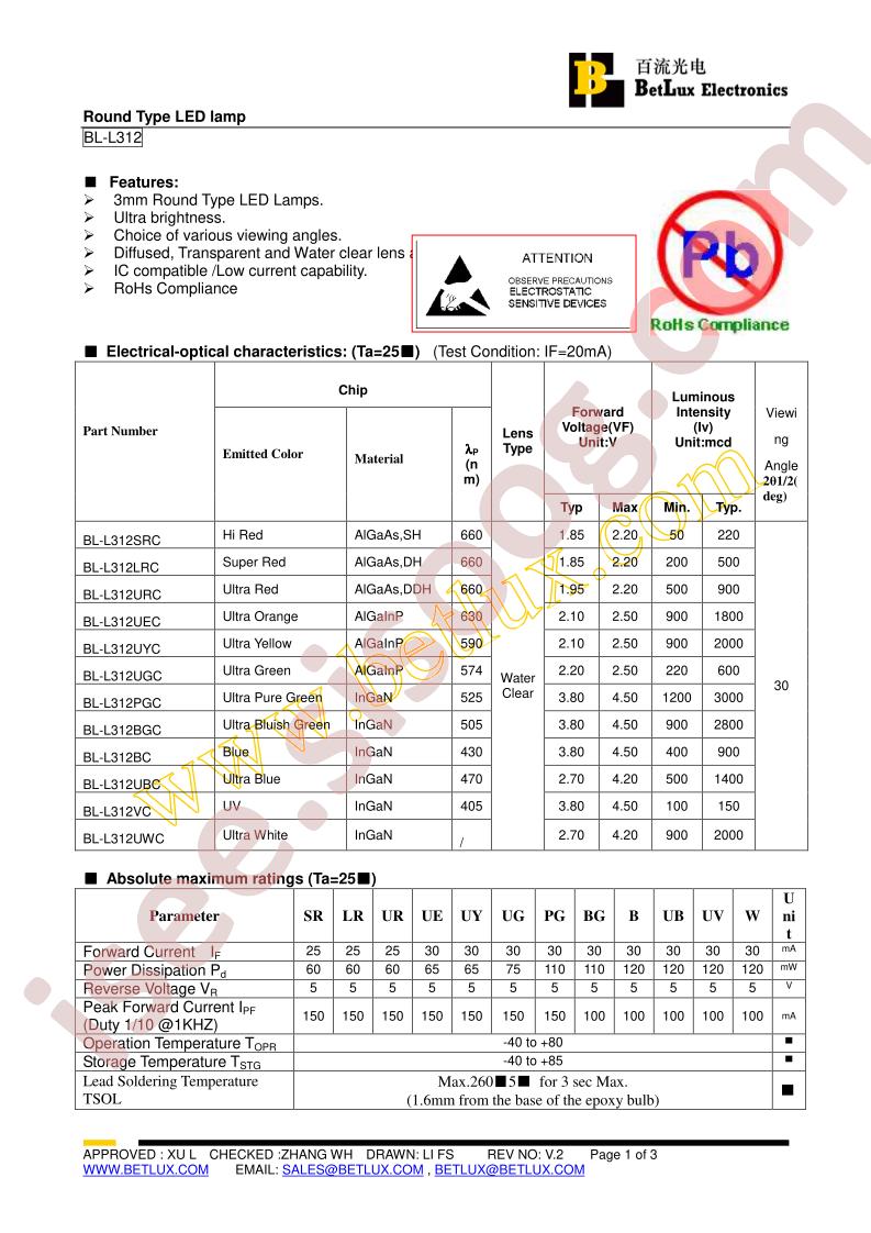 BL-L312PGC