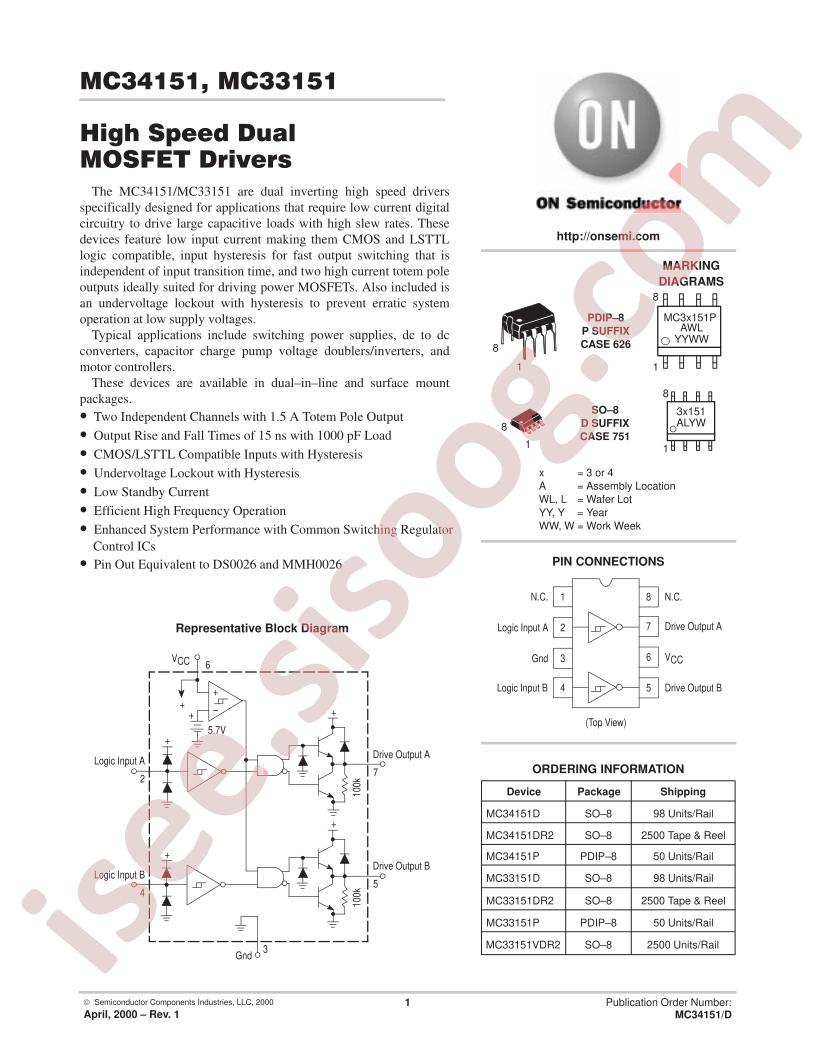 MC34151DR2