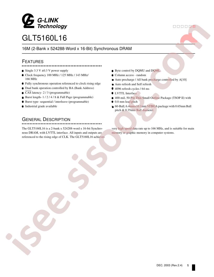 GLT5160L16