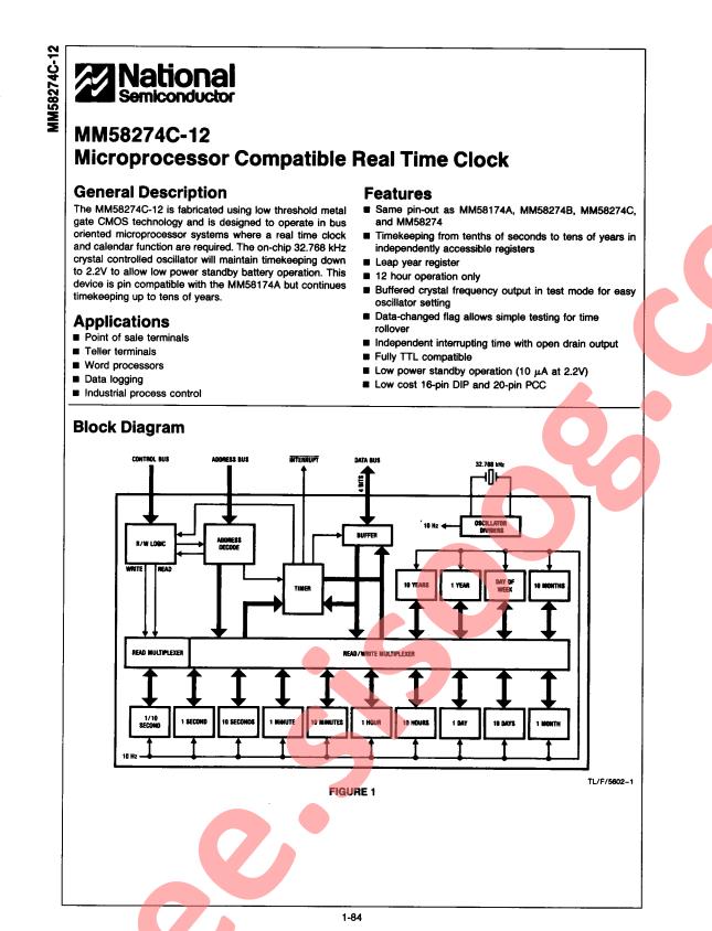 MM58274CN-12