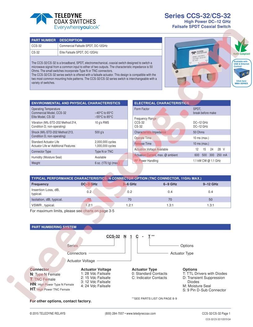 CCS-32HT40-D