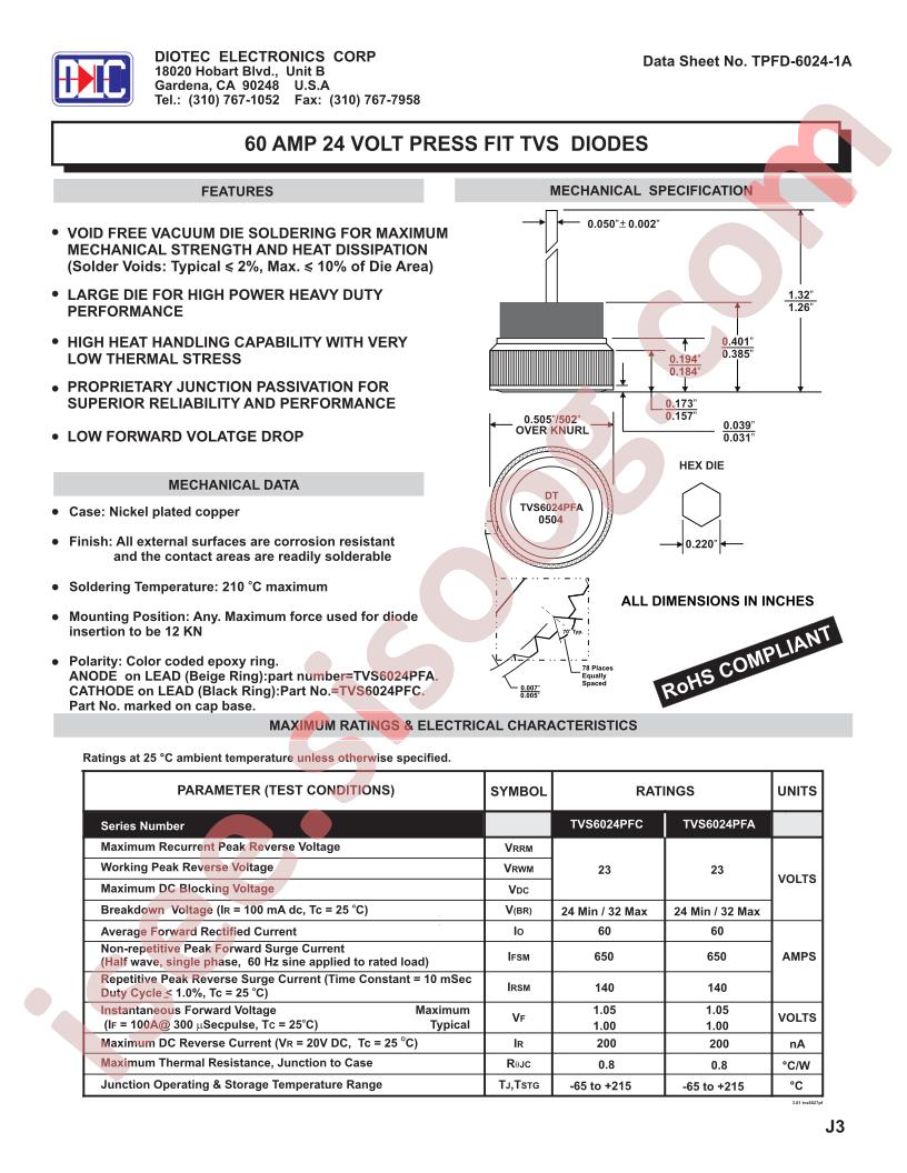 TPFD-6024-1A