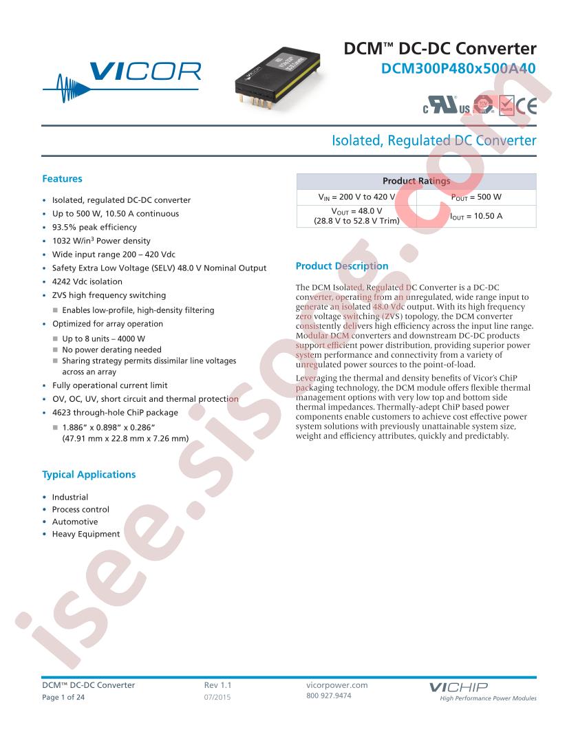DCM300P480T500A40