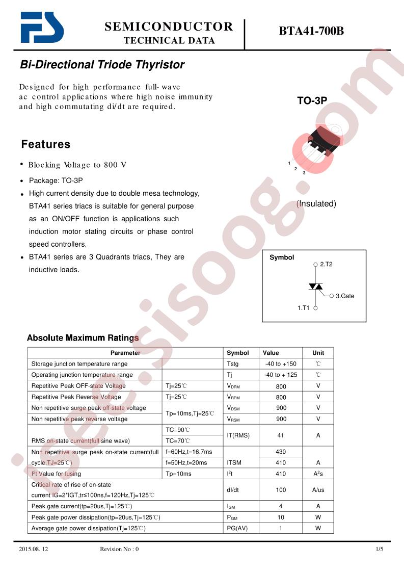 BTA41-700B