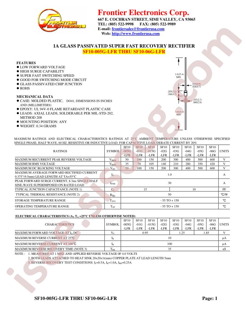 SF10-005G-LFR