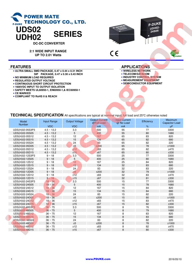 UDS(H)02-05D12