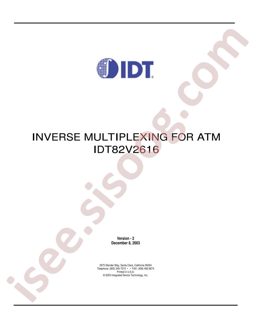 IDT82V2616