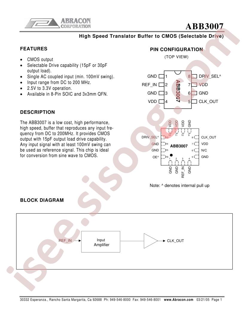 ABB3007SC-T