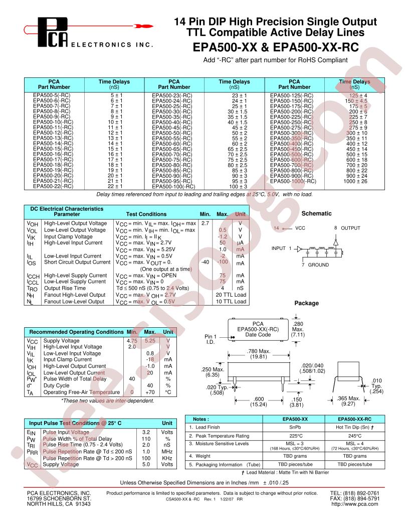 EPA500-350-RC