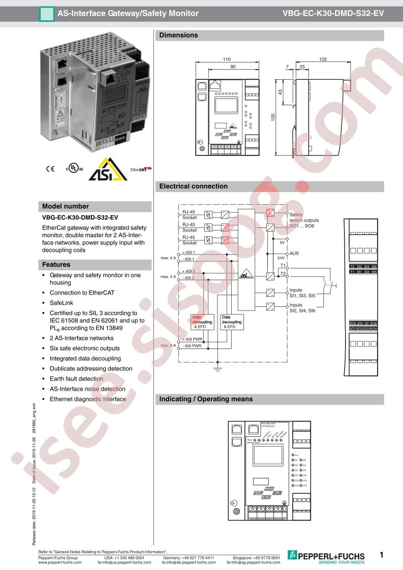 VBG-EC-K30-DMD-S32-EV