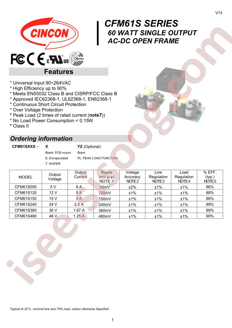 CFM61S150-YZ