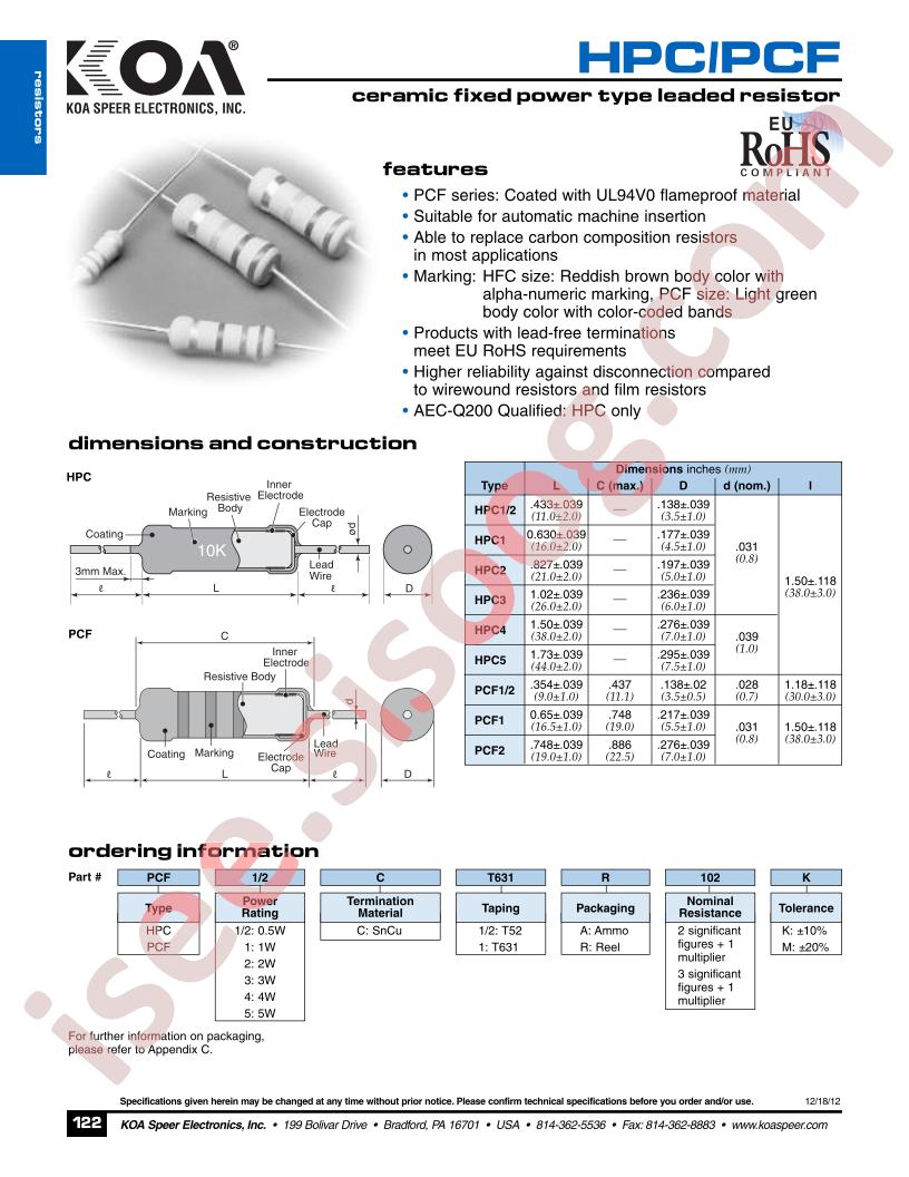 PCF12CT631R102K