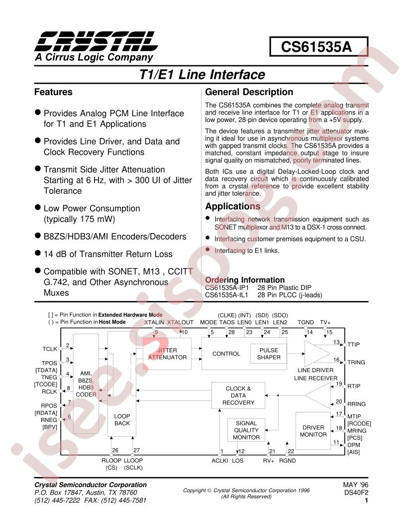 CS61535A